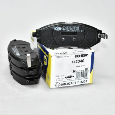 Колодки ICER передние 182040 купить,NaN