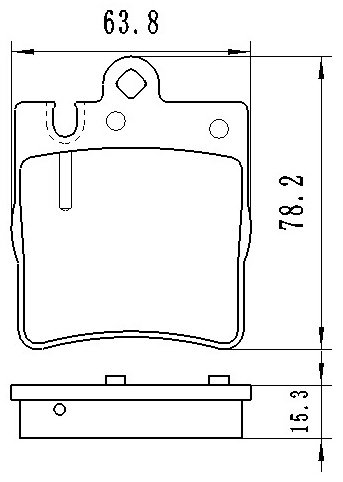 Колодки Winkod задние W0133BP купить,NaN