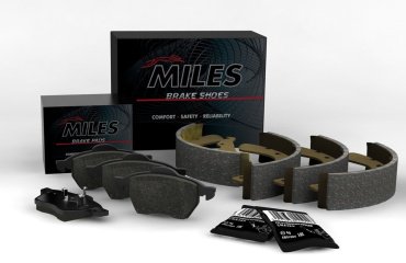 Колодки MILES передние E400133