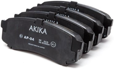 Колодки AKIKA задние AP-4 4 шт купить,NaN