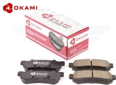 Колодки Okami задние D9060HO D9060HBP 4 шт