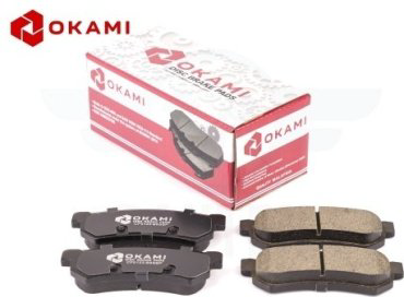 Колодки Okami задние D9060HO D9060HBP 4 шт