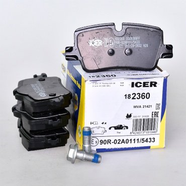 Колодки ICER задние 182360