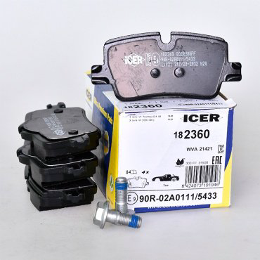 Колодки ICER задние 182360