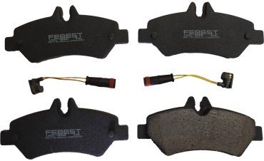 Колодки FEBEST задние FEBEST 1601-906R 4 шт