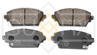 Колодки Sufix задние SX1156 4 шт