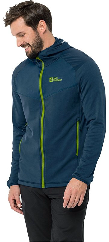 Флиска Jack Wolfskin синий купить,NaN