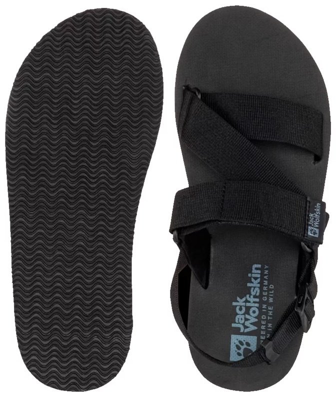 Сандалии Jack Wolfskin черный купить,NaN