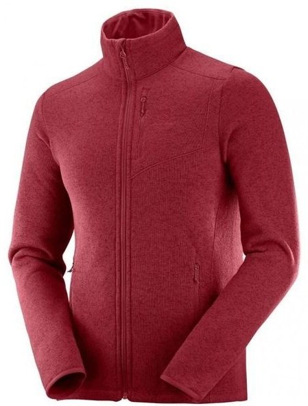 Флиска Salomon бордовый купить,NaN