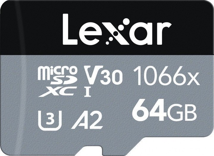 Карта памяти Lexar Professional 1066x V30 LMS1066064G-BNANG 64 Гб купить,NaN