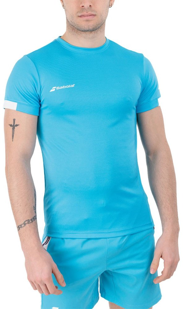 Футболка Babolat голубой купить,NaN