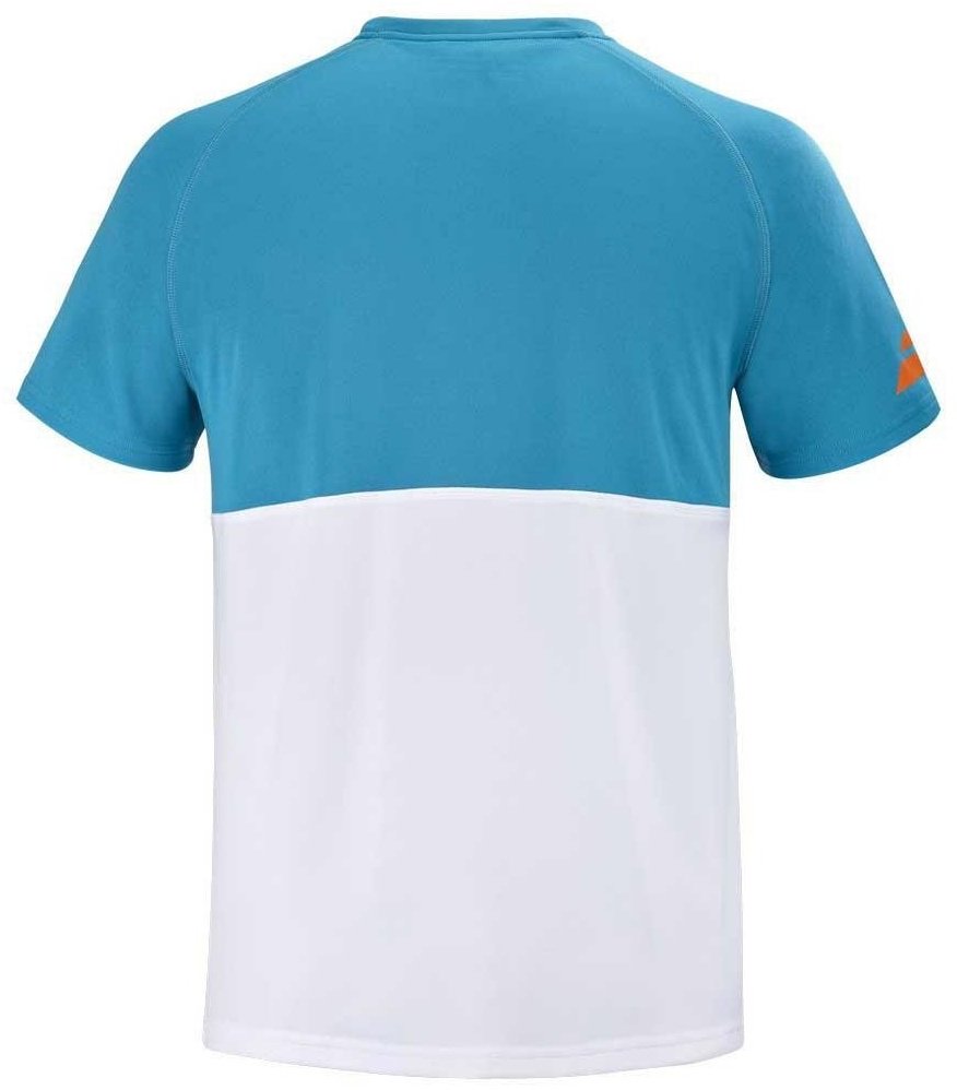 Футболка Babolat белый, голубой купить,NaN