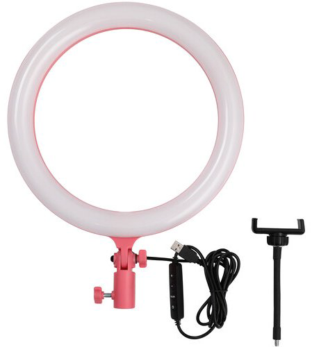 Кольцевая лампа Godox LR120 LED Pink купить,NaN