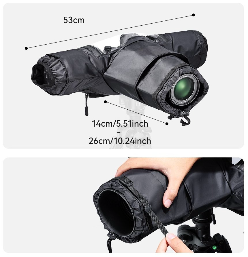 Дождевик Ulanzi RC01 Waterproof Camera Rain Cover купить,NaN