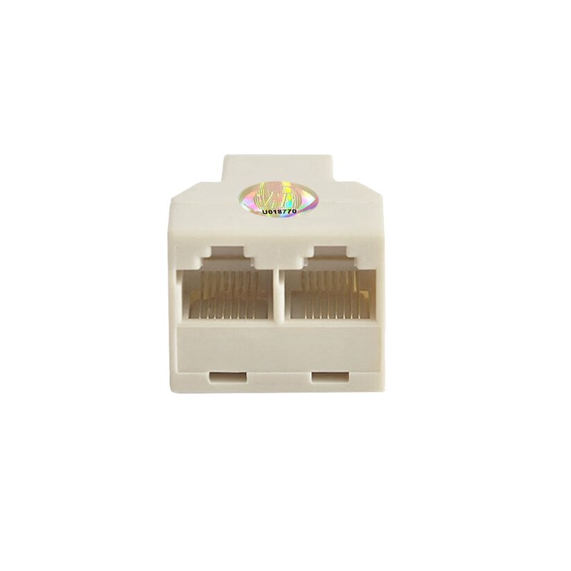 Переходник ViTi RJ-45 1/2 белый купить,0