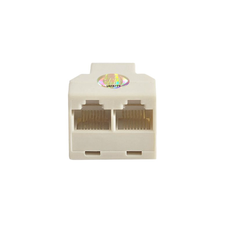 Переходник ViTi RJ-45 1/2 белый купить,927