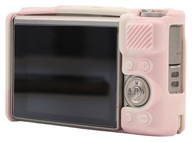 Чехол MAMEN Canon PowerShot SX740 HS Misty White Cherry Pink мультиколор купить,NaN