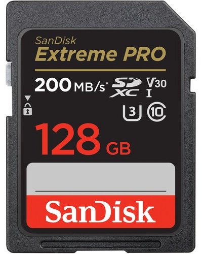 Карта памяти SanDisk Extreme Pro UHS-I V30 SDSDXXD-128-GN4IN 128 Гб купить,NaN