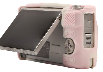 Чехол MAMEN Canon PowerShot SX740 HS Misty White Cherry Pink мультиколор купить,NaN