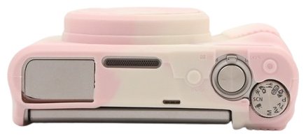 Чехол MAMEN Canon PowerShot SX740 HS Misty White Cherry Pink мультиколор купить,NaN