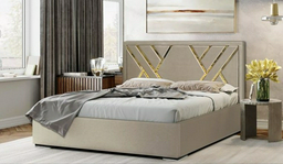 Кровать Elegant Diamond 180х200см бежевая