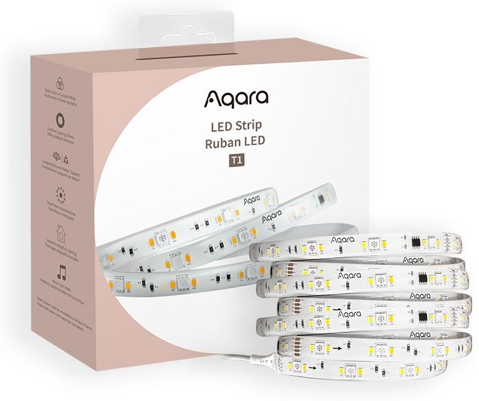 Светодиодная лента Aqara зеленый, красный, синий, теплый белый, холодный белый 2 м купить,NaN