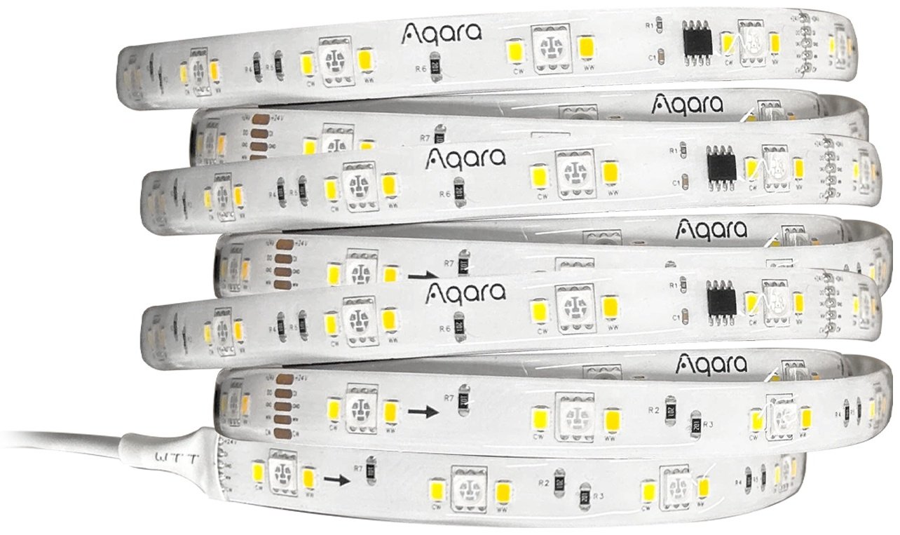Светодиодная лента Aqara зеленый, красный, синий, теплый белый, холодный белый 2 м купить,NaN