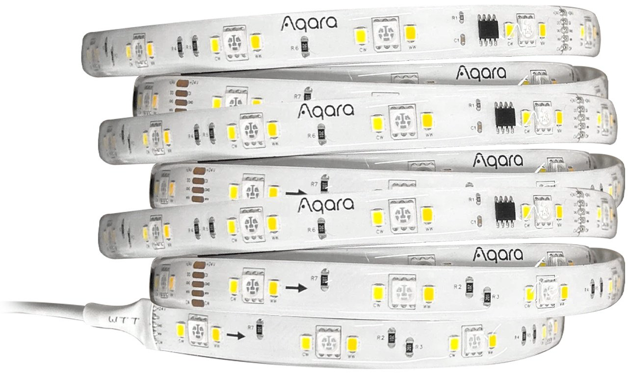Светодиодная лента Aqara зеленый, красный, синий, теплый белый, холодный белый 2 м купить,NaN