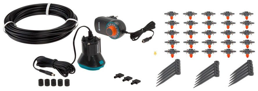 GARDENA комплект для полива 01407-20 купить,NaN