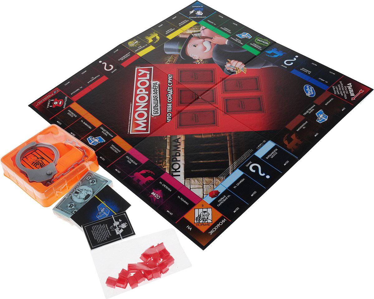 Настольная игра Hasbro Монополия большая афёра E1871 купить,NaN