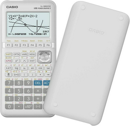 CASIO FX-9860GIII-W-ET, 10+2-разрядный, белый