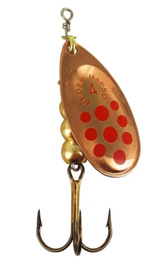 Блесна Lukris Spinner Reder 4 9.5 гр 70мм CR купить,NaN