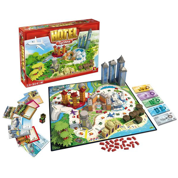 Настольная игра Ooba Отель Тайкун Hotel Тycoon купить,NaN