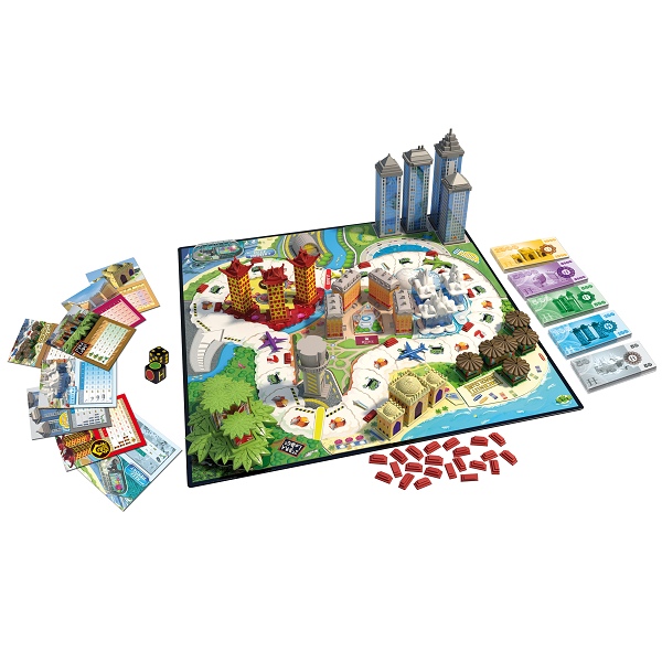 Настольная игра Ooba Отель Тайкун Hotel Тycoon купить,NaN
