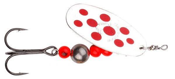 Блесна Savage Gear Caviar Spinner №4 18g 04-Fluo Orange & Silver купить,NaN
