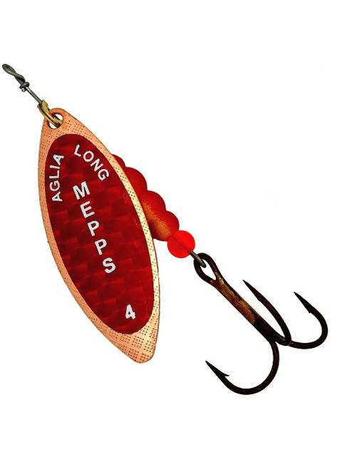 Блесна Mepps AGLIA LONG REDBO Copper №3 11,5г купить,NaN