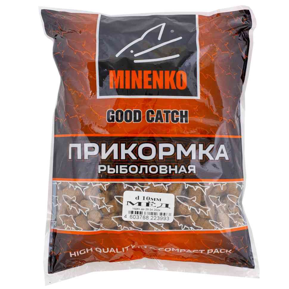 Пеллетс Minenko Good Catch Мёд 10мм 700гр