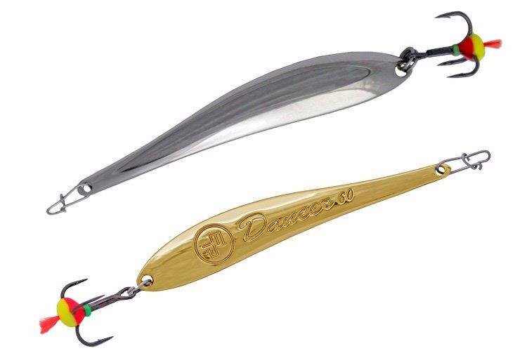 Блесна EcoPro Dancer 60мм 7гр Silver/Gold купить,NaN