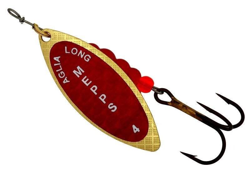 Блесна Mepps AGLIA LONG REDBO Gold №4 17г купить,NaN