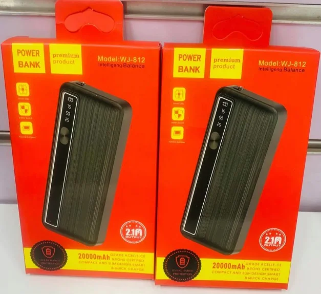 Power-bank Powerbank WJ-812 20000 mAh чёрный