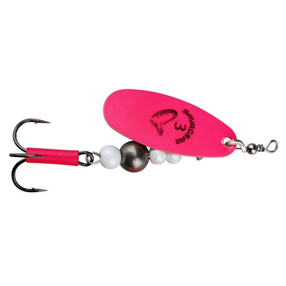 Блесна Savage Gear Caviar Spinner №3 9.5g 08-Fluo Pink купить,NaN