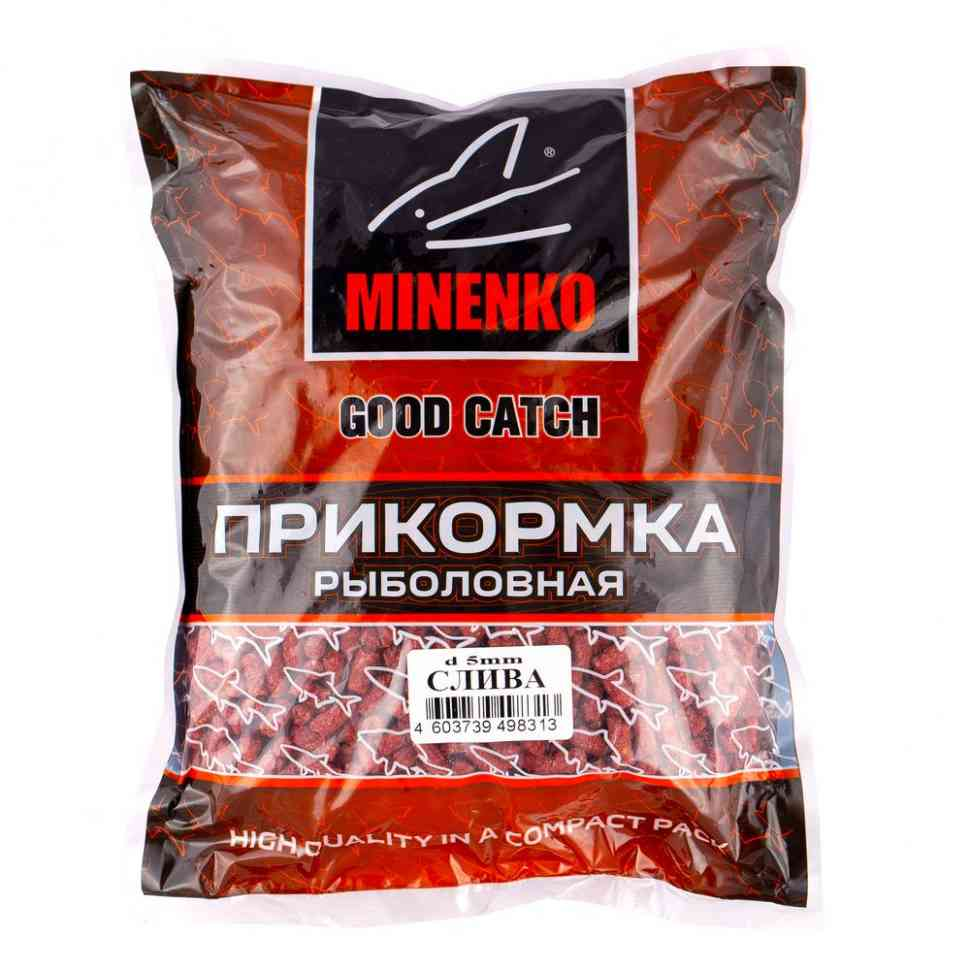 Пеллетс Minenko Good Catch Слива 5мм 700гр