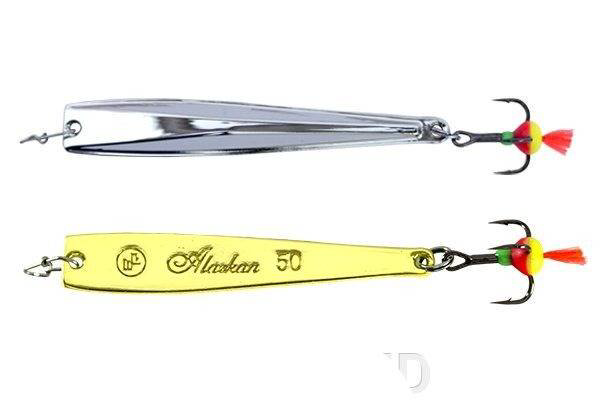 Блесна EcoPro Alaskan 70мм 11гр Silver/Gold