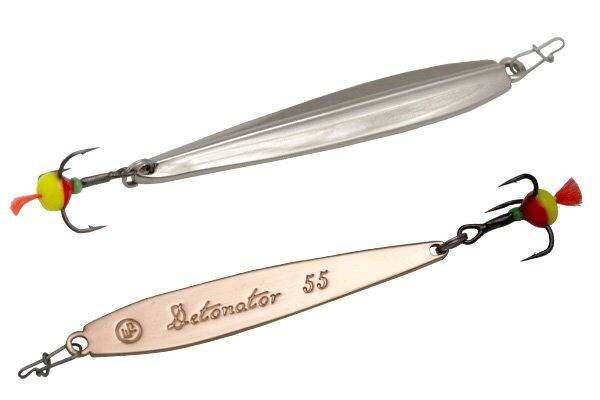 Блесна EcoPro Detonator 65мм 6гр Silver/Copper