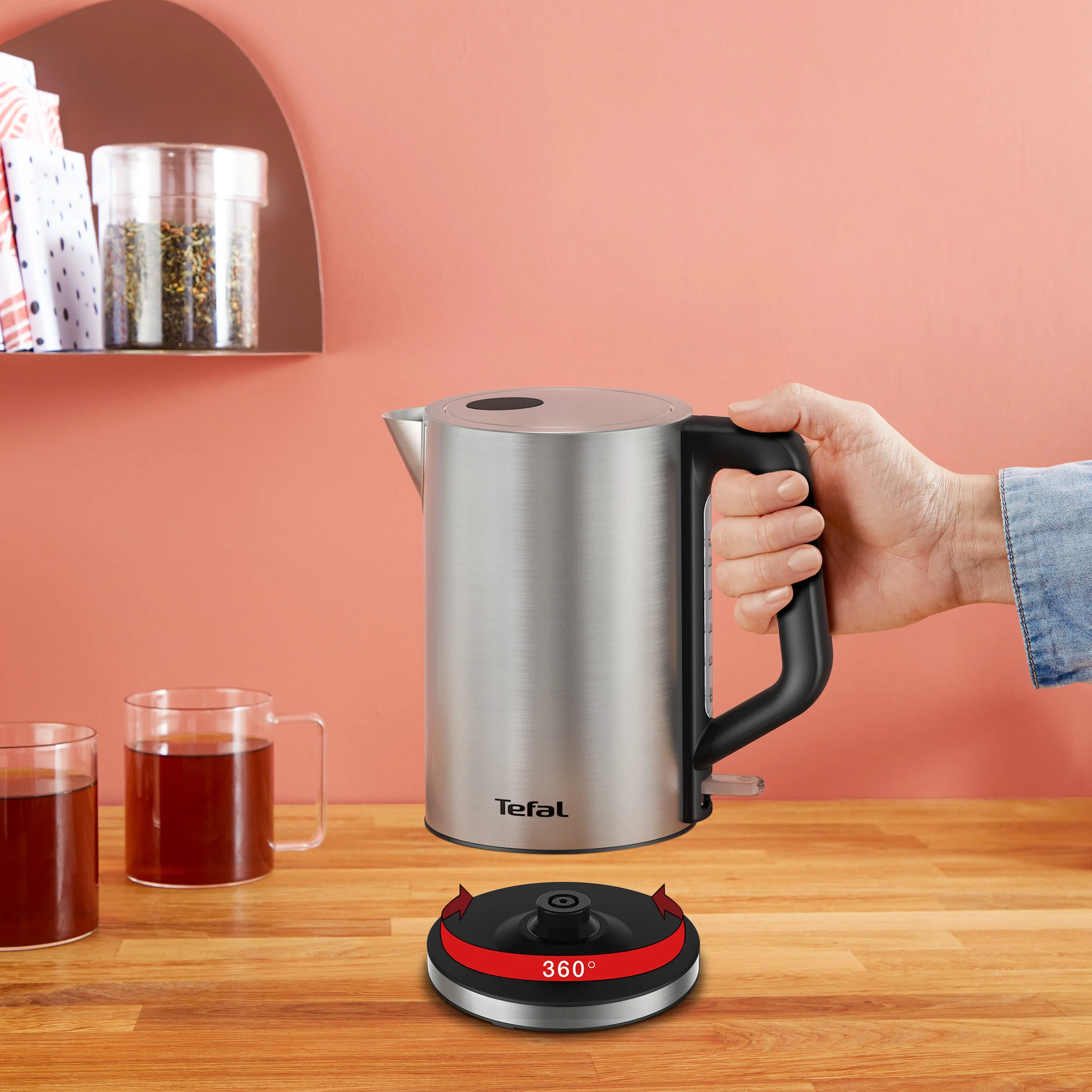 Электрочайник Tefal KI513D10 серебристый