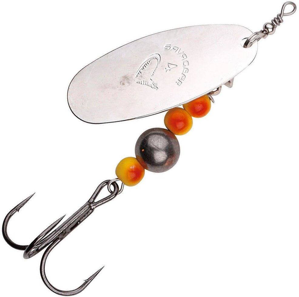 Блесна Savage Gear Caviar Spinner №3 9.5g 01-Silver купить,NaN