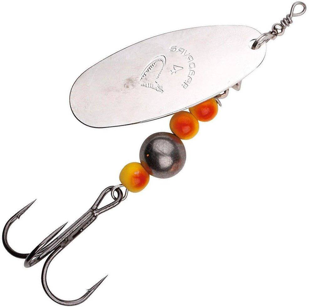 Блесна Savage Gear Caviar Spinner №3 9.5g 01-Silver купить,NaN