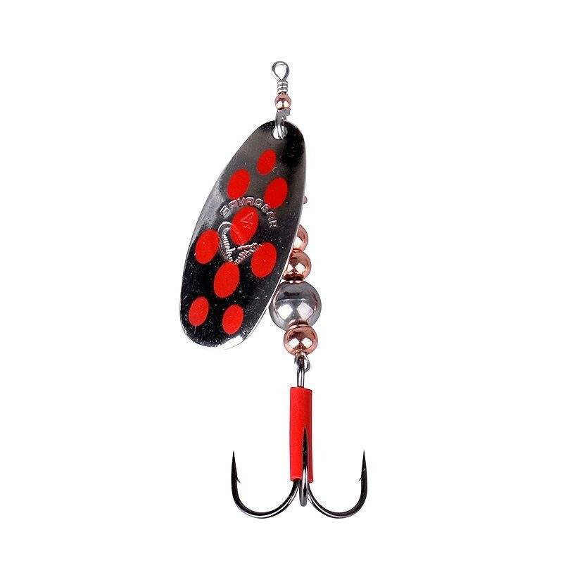 Блесна Savage Gear Caviar Spinner №4 14g 09-Silver Cobber купить,NaN