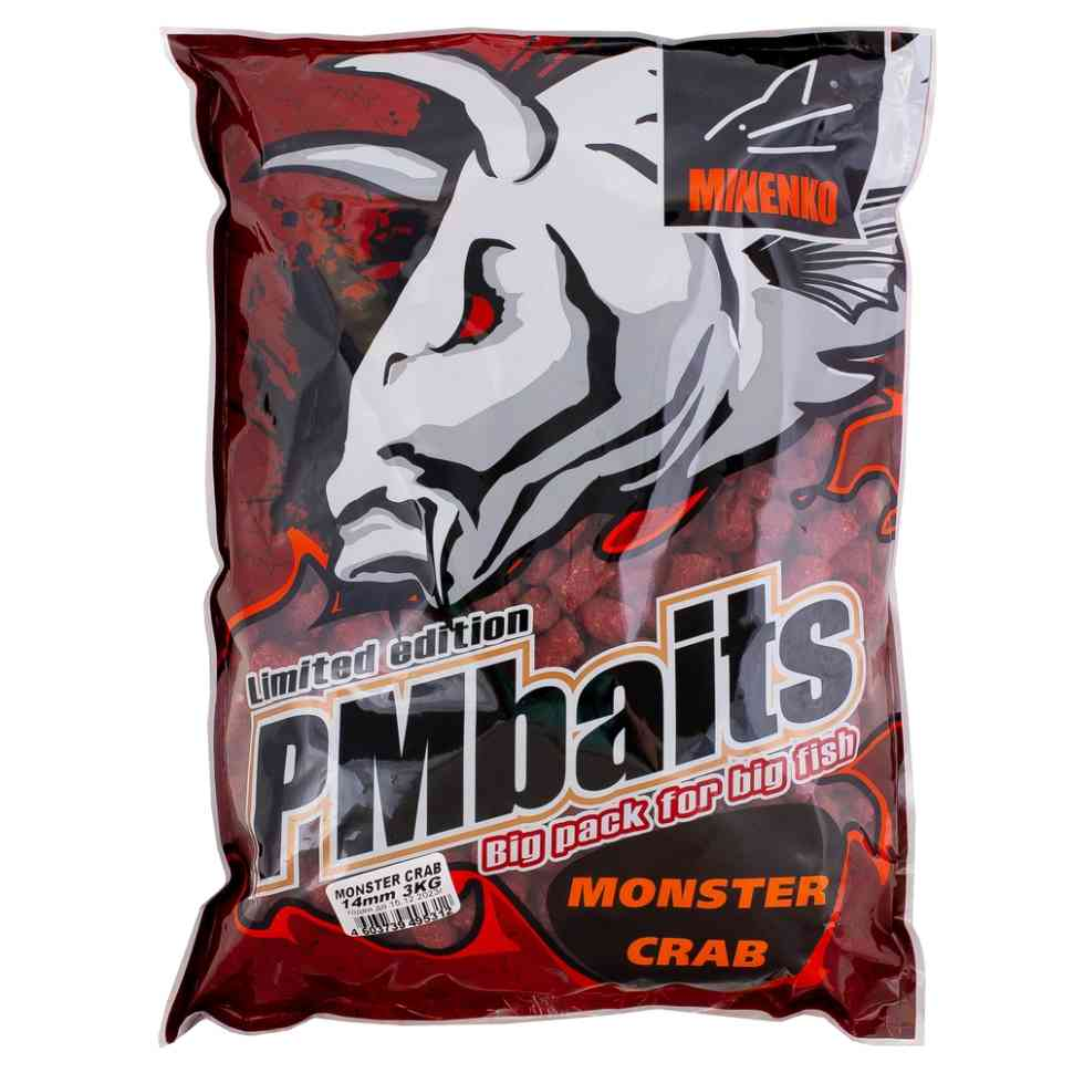 Пеллетс Minenko Monster Crab 14мм 3кг купить,NaN
