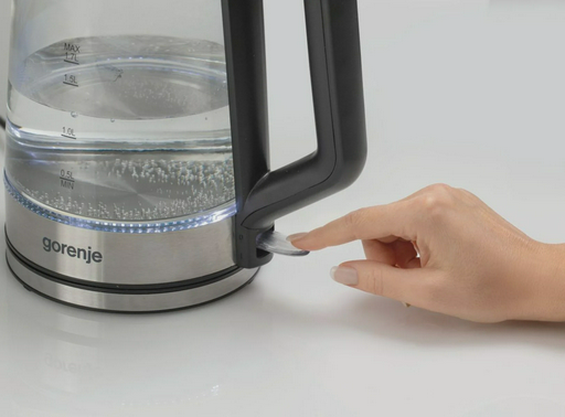 Электрочайник Gorenje K17GED серебристый